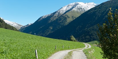 Mountainbike Urlaub - Bikeverleih beim Hotel: E-Mountainbikes - Aussicht - Mountain Residence Montana