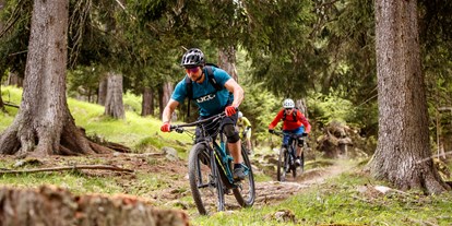 Mountainbike Urlaub - Parkplatz: kostenlos beim Hotel - Reschen - Biketour - Feldhof DolceVita Resort