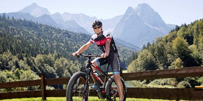 Mountainbike Urlaub - Ladestation Elektroauto - Garmisch-Partenkirchen - Der perfekt Ausgangspunkt, um eine Mountainbike Tour zu starten - Riessersee Hotel