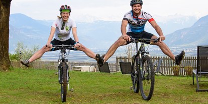 Mountainbike Urlaub - Bikeverleih beim Hotel: Mountainbikes - Kurtatsch - Hotel Sigmundskron