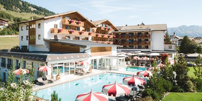 Mountainbike Urlaub - Pools: Sportbecken - Hotel Fisserhof mit Außenpools & Garten - HOTEL FISSERHOF