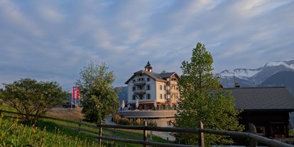 Mountainbike Urlaub - Biketransport: Bergbahnen - Flims Waldhaus - Romantik Hotel The Alpina Mountain Resort & Spa