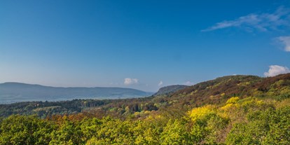 Mountainbike Urlaub - Haustrail - Breuna - Blick über den Naturpark Habichtswald - Landhotel Sonneneck