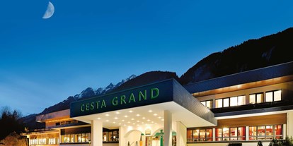 Mountainbike Urlaub - Hotel-Schwerpunkt: Mountainbike & Wellness - Matrei in Osttirol - CESTA GRAND Aktivhotel & Spa Außenansicht - CESTA GRAND Aktivhotel & Spa