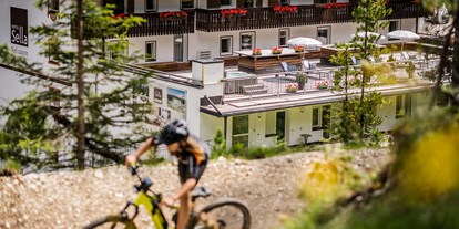 Mountainbike Urlaub - Fahrradwaschplatz - Hafling bei Meran - Hotel Sella