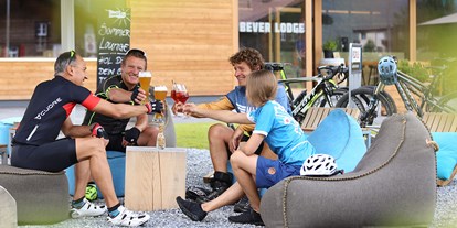 Mountainbike Urlaub - Parkplatz: gebührenpflichtig beim Hotel - Schweiz - Bever Lodge