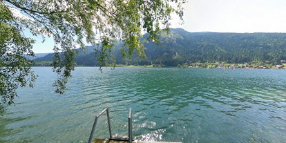 Mountainbike Urlaub - Sauna - Kärnten - Idyllisches Seebad nur einige Gehminuten entfernt - Landhotel Lindenhof