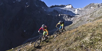 Mountainbike Urlaub - Parkplatz: kostenlos beim Hotel - Axams - Rettenbach Trail - The Peak Sölden