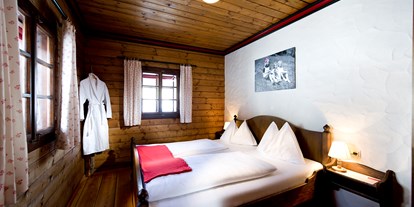 Mountainbike Urlaub - Sauna - Kärnten - Schlafzimmer Ausstattung Gipfel - Slow Travel Resort Kirchleitn
