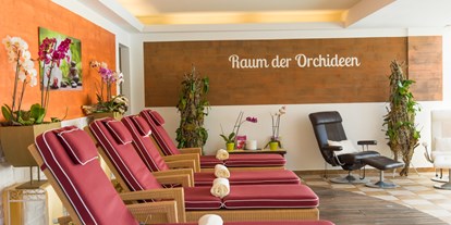 Mountainbike Urlaub - Sauna - Kärnten - Ruheraum Orchidee  - Genusshotel Almrausch