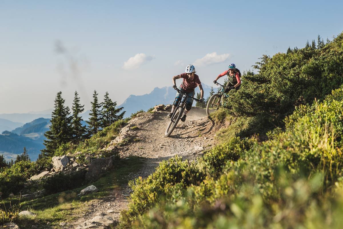 Mitten im Bike-Paradies Saalbach Hinterglemm: 4-Sterne-Hotel Hasenauer - MTB-hotels.info
