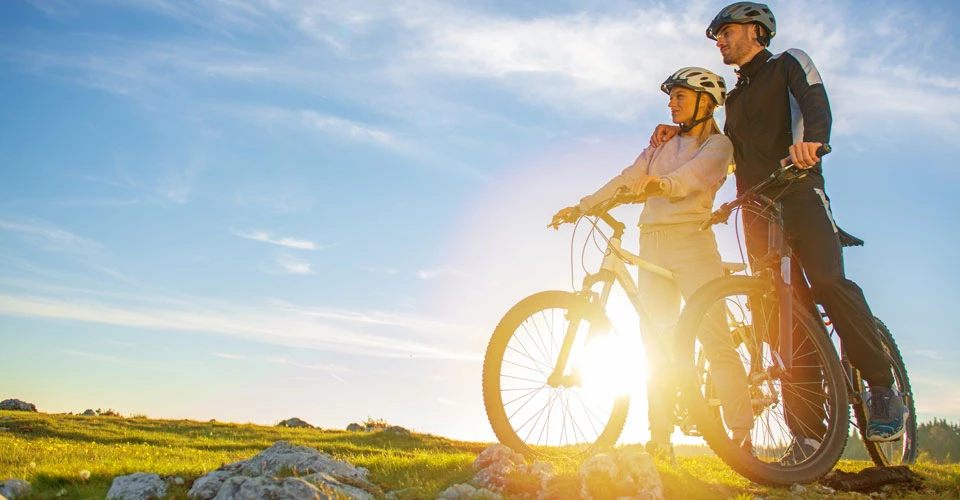 Romantische Mountainbike-Touren