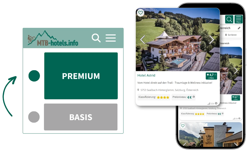 Mockup Premium vs. Basis