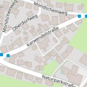 Mountainbike-Hotel auf Karte
