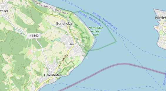 Mountainbike-Hotel auf Karte