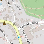 Mountainbike-Hotel auf Karte