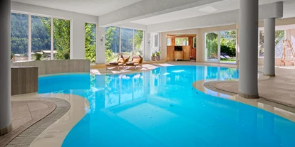 Mountainbike Urlaub - Pools: Innenpool - Grinzens - Panoramabad im Wellness "Aqua sanus" - Alpin Resort Stubaier Hof****s