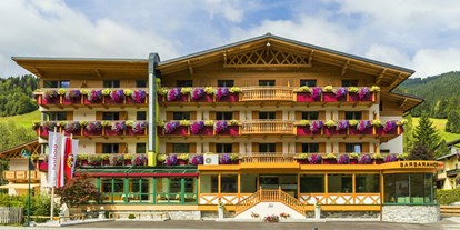 Mountainbike Urlaub - Pools: Außenpool nicht beheizt - St. Johann in Tirol - Hotel Barbarahof Saalbach 