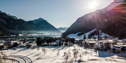 Mountainbike Urlaub - Pools: Außenpool nicht beheizt - Zimmermoos - Alpenhotel Tyrol - 4* Adults Only Hotel am Achensee