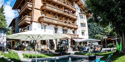 Mountainbike Urlaub - Pools: Außenpool nicht beheizt - Neustift im Stubaital - Alpenhotel Tyrol - 4* Adults Only Hotel am Achensee