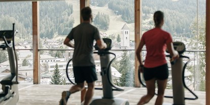 Mountainbike Urlaub - Fitnessraum - Wengen (Trentino-Südtirol) - Naturhotel Leitlhof