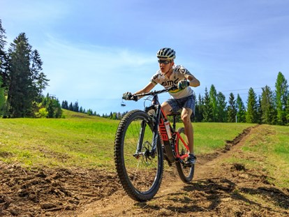 Mountainbike Urlaub - Wellnessbereich - Frischg - Ferienhof Neusacher Moser