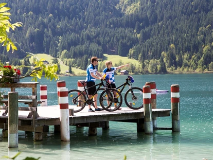 Mountainbike Urlaub - Parkplatz: gebührenpflichtig beim Hotel - Gries (Rennweg am Katschberg) - Ferienhof Neusacher Moser