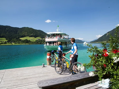 Mountainbike Urlaub - Parkplatz: gebührenpflichtig beim Hotel - Feistritz an der Gail - Ferienhof Neusacher Moser