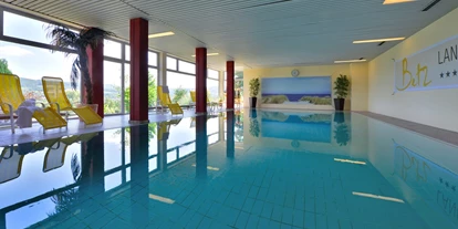 Mountainbike Urlaub - Elektrolytgetränke - Gersfeld - Hotel-Pool   6 x 12m /28° - Landhotel Betz ***S - Ihr MTB-Hotel-