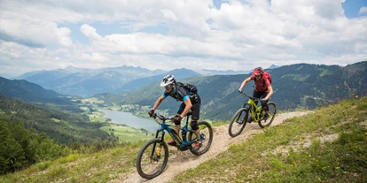 Mountainbike Urlaub - geführte MTB-Touren - Steinwand (Krems in Kärnten, Rennweg am Katschberg) - MOUNTAINBIKEN IN DER REGION NASSFELD-PRESSEGGER SEE - Naturgut Gailtal
