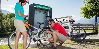 Mountainbike Urlaub - Biketransport: Bergbahnen - Unterdöbernitzen - Rad-Servicestation - Naturgut Gailtal