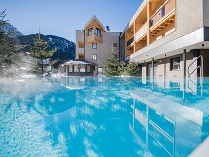 Mountainbike Urlaub - Pools: Außenpool beheizt - Wengen (Trentino-Südtirol) - Hotel Laurin ©Harald Wisthaler - Hotel Laurin