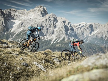 Mountainbike Urlaub - Biketransport: öffentliche Verkehrsmittel - St. Lorenzen (Trentino-Südtirol) - Bikeregion Drei Zinnen Dolomiten ©TVB Drei Zinnen/Manuel Kottersteger - Hotel Laurin