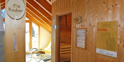 Mountainbike Urlaub - organisierter Transport zu Touren - Fiesch (Bellwald, Fiesch) - Alpensauna mit finnischer Sauna, Bio Sauna, Dampfbad und Infrarot Kabine - Hotel Crystal Engelberg