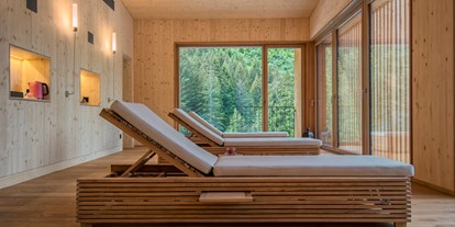Mountainbike Urlaub - Parkplatz: kostenlos beim Hotel - Flims Waldhaus - Campra Alpine Lodge & Spa