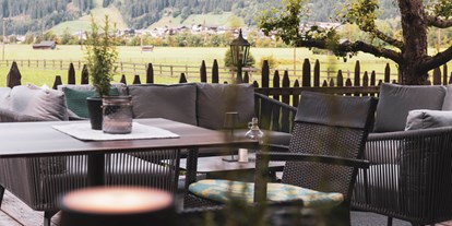 Mountainbike Urlaub - geführte MTB-Touren - Tirol - Sonnenlounge - Hotel Café Brunnenhof