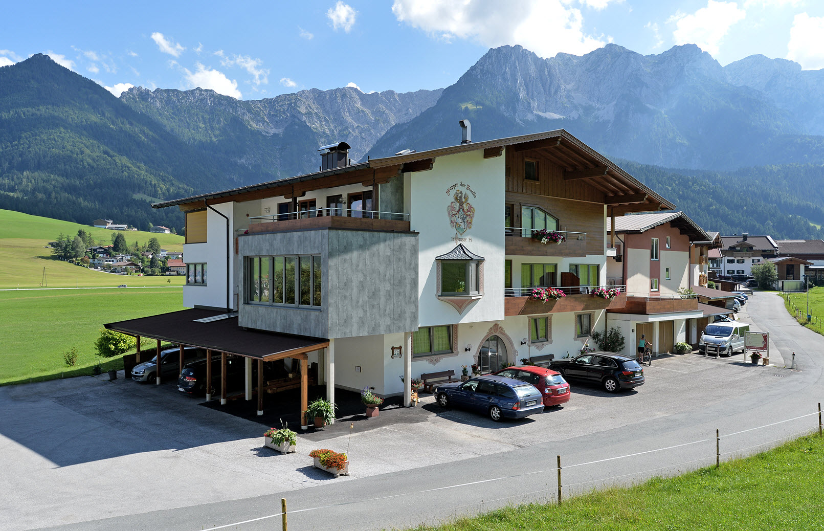 Mountainbikehotel - Hotelansicht - Hotel Garni Tirol