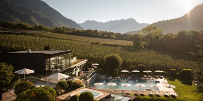 Mountainbike Urlaub - Pools: Außenpool nicht beheizt - Meran und Umgebung - Design Hotel Tyrol
