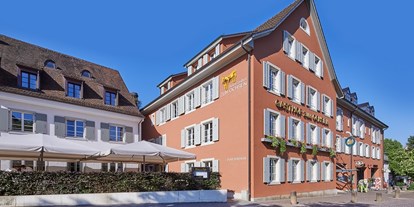 Mountainbike Urlaub - Servicestation - Müllheim - Aussenansicht Hotel Gasthof zum Ochsen - Hotel Gasthof zum Ochsen