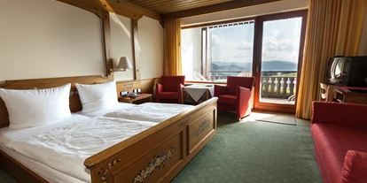Mountainbike Urlaub - Sauna - Rümmingen - Standart Doppelzimmer Hotel Sonnenalm - Panorama Lodge Sonnenalm Hochschwarzwald