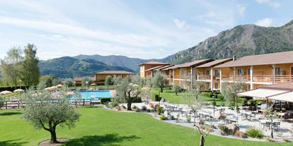 Mountainbike Urlaub - Pools: Innenpool - Torbole - Außenansicht - Hotel Residence La Pertica