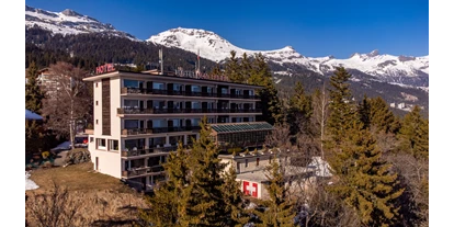 Mountainbike Urlaub - Biketransport: öffentliche Verkehrsmittel - Zermatt - Un hôtel de 36 chambres, avec salon et restaurant panoramique - Hôtel-Restaurant Le Mont-Paisible ***