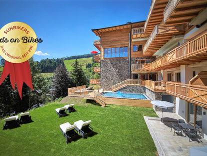 Mountainbike Urlaub - Hotel-Schwerpunkt: Mountainbike & Familie - AlpenParks Hotel & Apartment Sonnleiten Saalbach