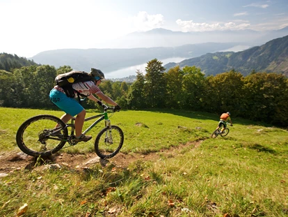 Mountainbike Urlaub - Parkplatz: kostenlos beim Hotel - Wullroß - Nock-Bike - Trattlers Hof-Chalets