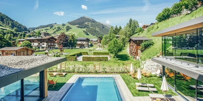 Mountainbike Urlaub - Pools: Außenpool beheizt - Hollersbach im Pinzgau - Berg.Spa mit Pool - Rosentalerhof Hotel & Appartements