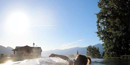 Mountainbike Urlaub - Pools: Außenpool beheizt - Pötschen (Bad Goisern am Hallstättersee) - Hotel Annelies