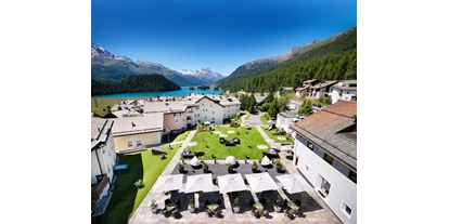 Mountainbike Urlaub - Hotel-Schwerpunkt: Mountainbike & Klettern - St. Moritz - Aussenbereich - Giardino Bed & Breakfast