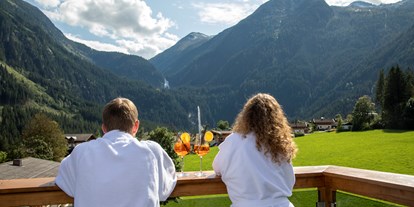 Mountainbike Urlaub - Schwimmen - Gais (Trentino-Südtirol) - Rooftop Terrasse  - Hotel Post Krimml