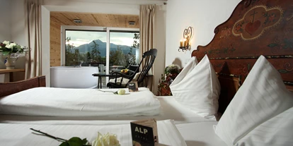 Mountainbike Urlaub - Preisniveau: günstig - Krün - Superior Tirol Zimmer - Alp Art Hotel