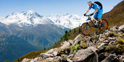 Mountainbike Urlaub - Preisniveau: moderat - Galtür - Boutique Hotel Bellevue Wiesen